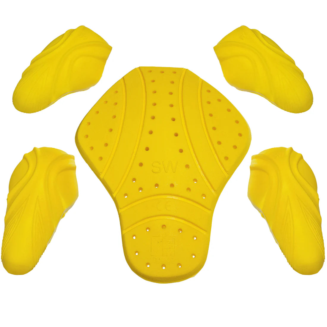 Armour Set 5 Piece CELevel 2 Approved Shoulder Elbow Back CEcertified protection