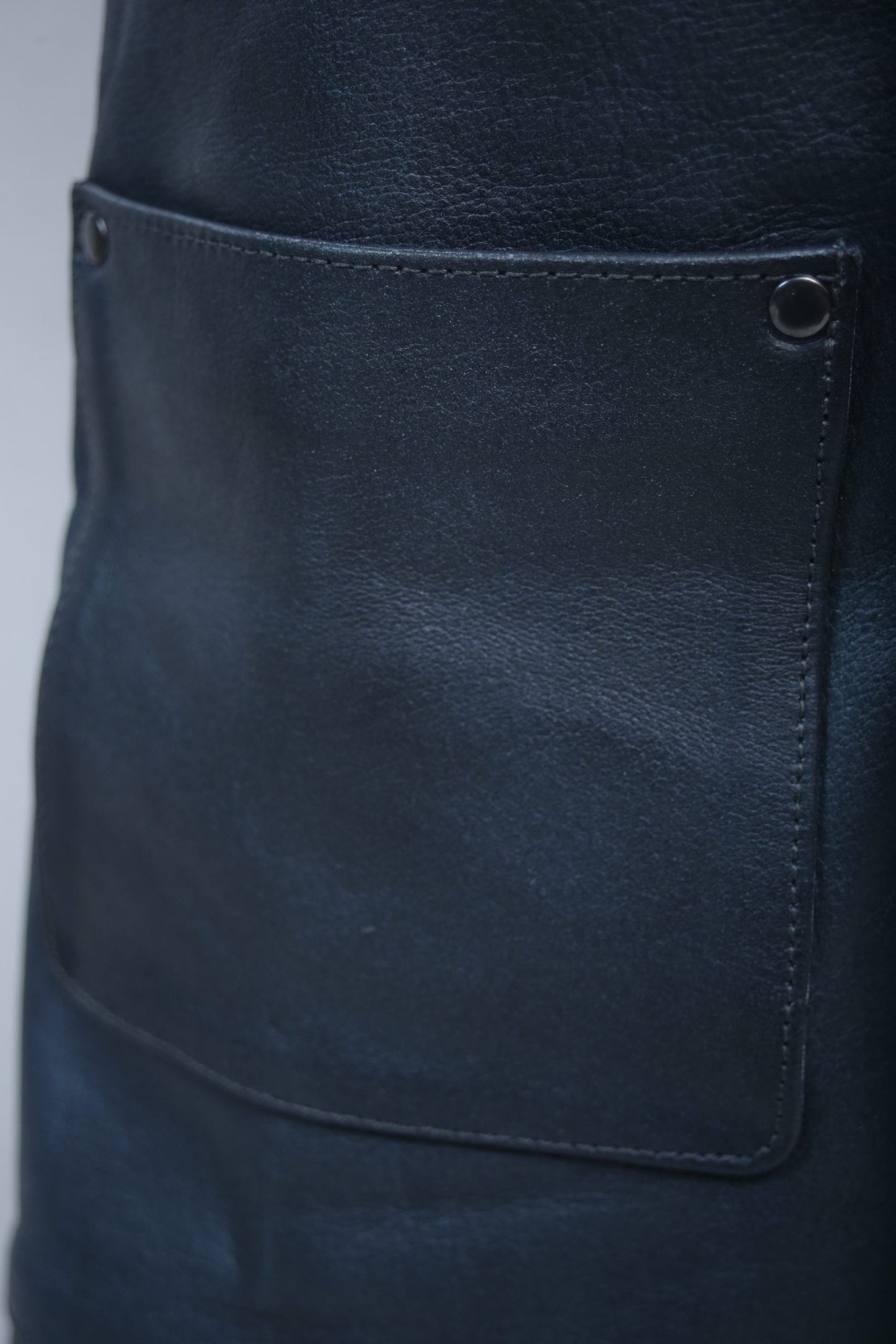 Premium Leather Black Apron GRILL/BBQ