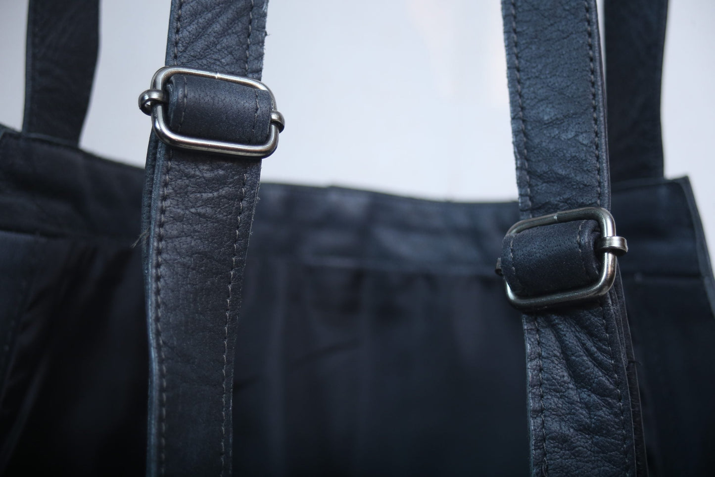 Premium Leather Black Apron GRILL/BBQ