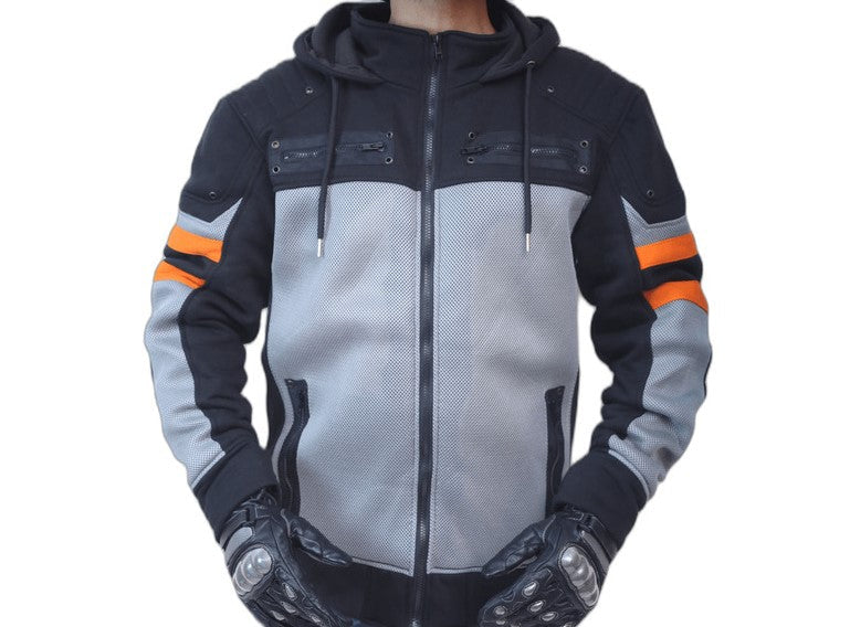 Premium Retro Hd Mesh MC Hoodie (CE 17092:2020) WP