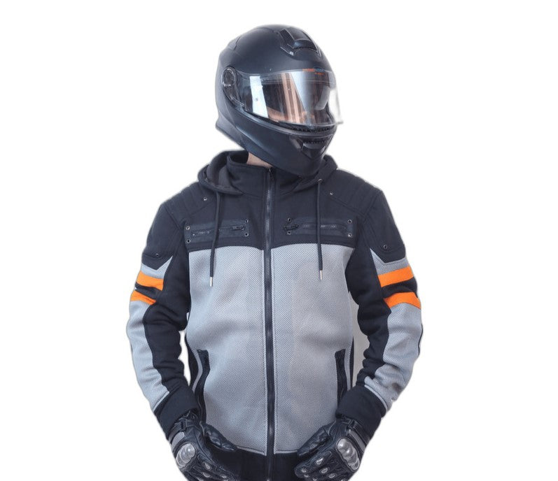 Premium Retro Hd Mesh MC Hoodie (CE 17092:2020) WP