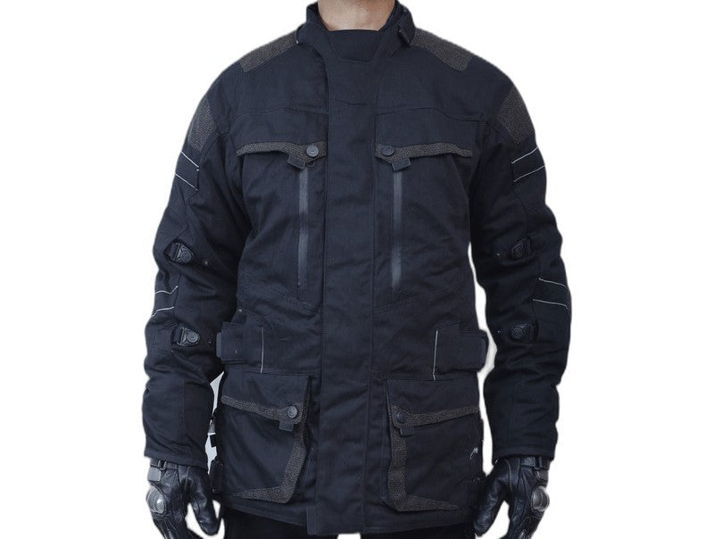 Lady Premium Dynatech Black MC All Weather Jacket