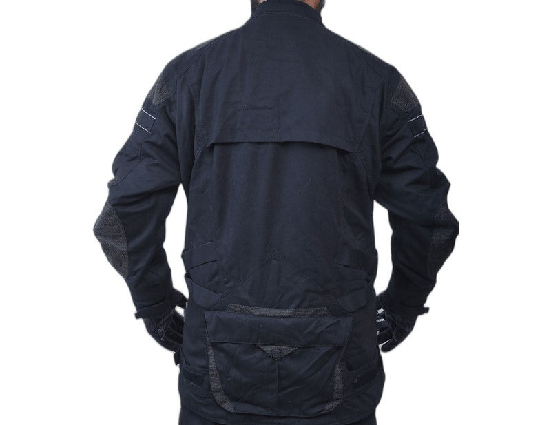Lady Premium Dynatech Black MC All Weather Jacket