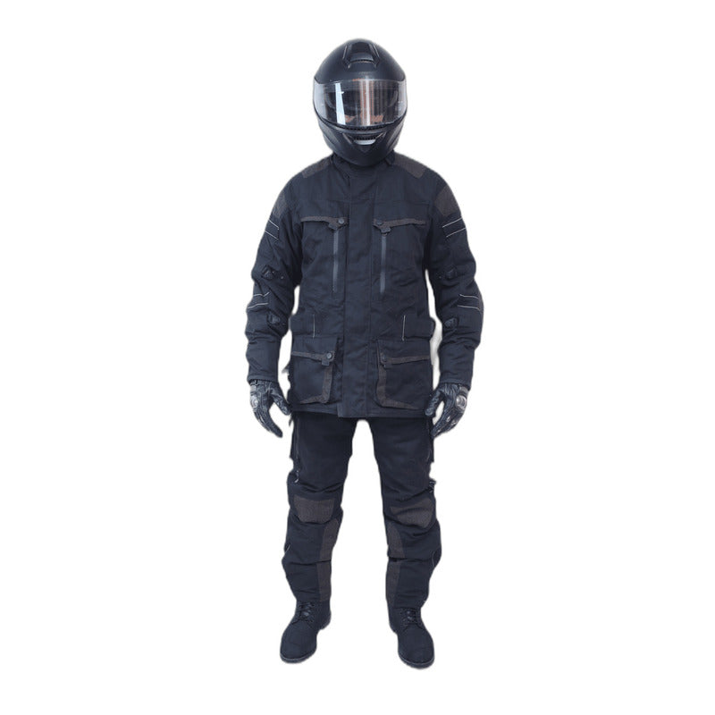 Lady Premium Dynatech Black MC All Weather Jacket