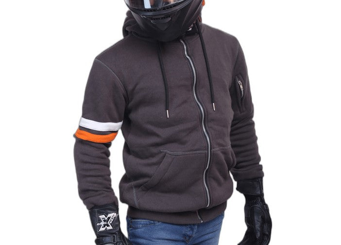 Classic Grey Armour Mc Hoodie