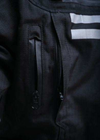 Roadway Black Textile MC Jacket