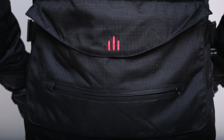 Roadway Black Textile MC Jacket