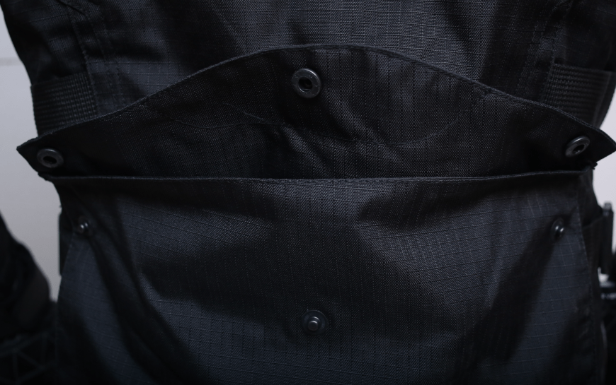 Roadway Black Textile MC Jacket