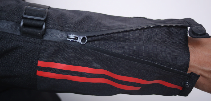 Roadway Black Textile MC Jacket
