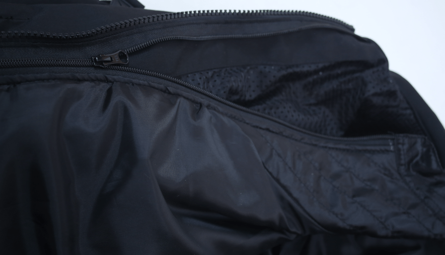 Lady Premium Dynatech Black MC All Weather Jacket