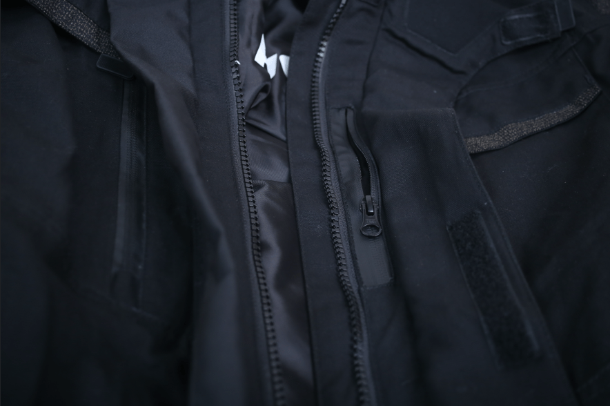 Premium Dynatech Orange Flour Black MC All-Weather Jacket