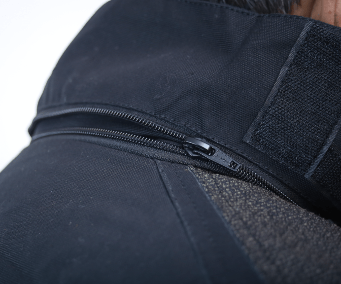 Lady Premium Dynatech Black MC All Weather Jacket