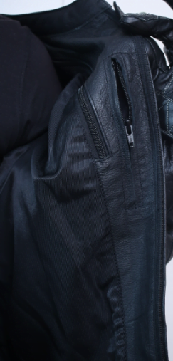 Kangaroo Premium Black 2-Piece MC Leather Suits