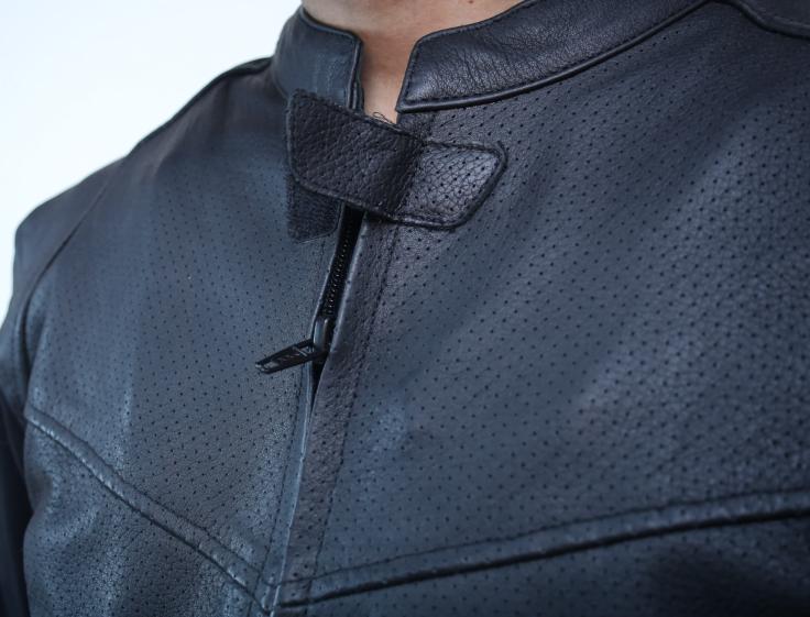 Kangaroo Premium Black One-Piece MC Leather Suit