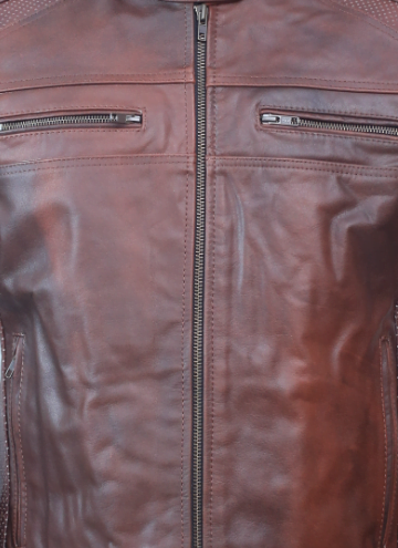 Ghost Vintage brown touring leather jackets