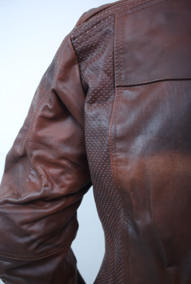 Ghost Vintage brown touring leather jackets