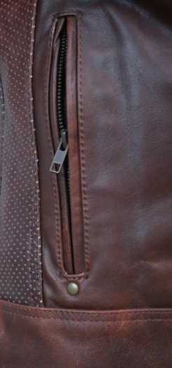 Ghost Vintage brown touring leather jackets
