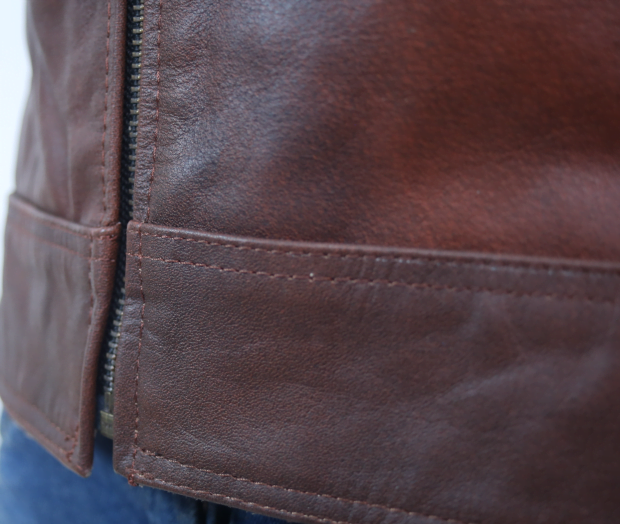 Ghost Vintage brown touring leather jackets