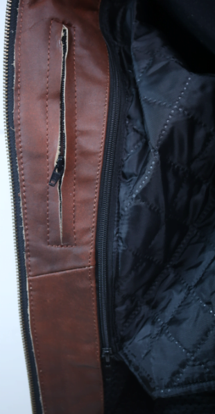 Ghost Vintage brown touring leather jackets