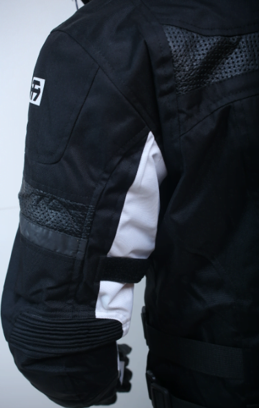 Guardian Black White Touring Jacket