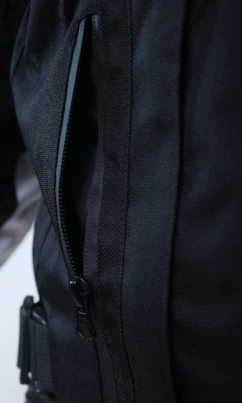 Guardian Black White Touring Jacket