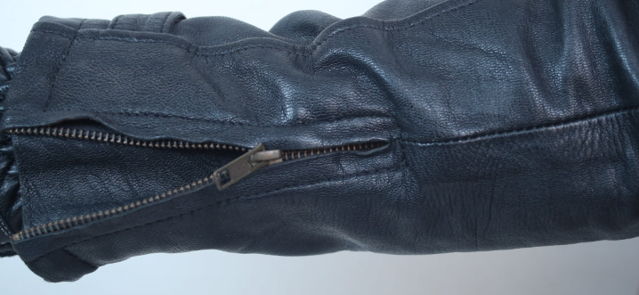 Bandit Black Goat Nappa Premium MC Leather Jacket