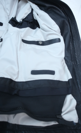 Bandit Black Goat Nappa Premium MC Leather Jacket