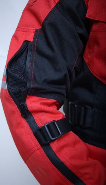 ROADWAY TOURING RED/BLACK ALLWEATHER JACKET