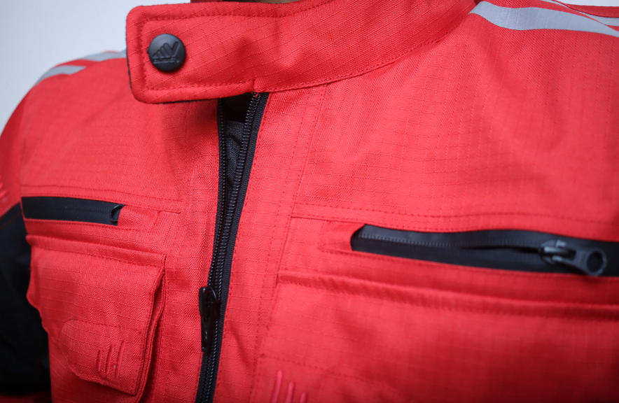 ROADWAY TOURING RED/BLACK ALLWEATHER JACKET