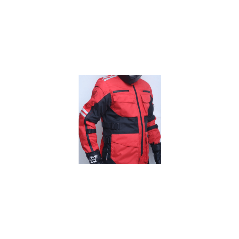 ROADWAY TOURING RED/BLACK ALLWEATHER JACKET