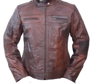 Ghost Vintage brown touring leather jackets
