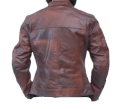 Ghost Vintage brown touring leather jackets