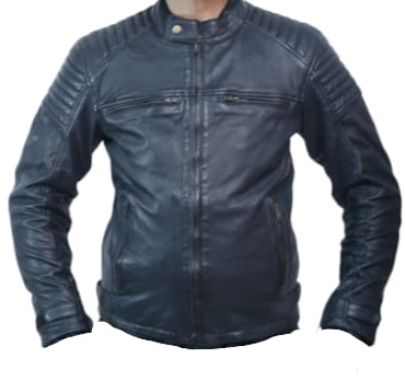 Bandit Black Goat Nappa Premium MC Leather Jacket
