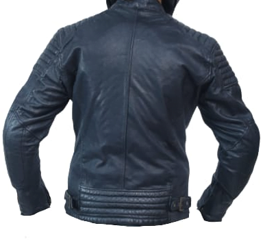 Bandit Black Goat Nappa Premium MC Leather Jacket