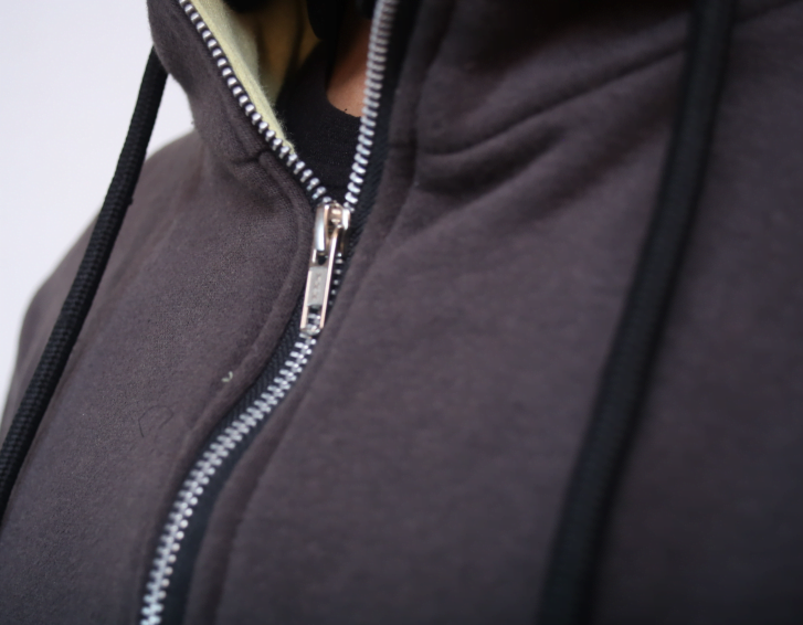 Classic Grey Armour Mc Hoodie