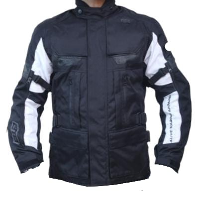 Guardian Black White Touring Jacket