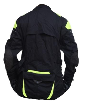 Premium Dynatech Orange Flour Black MC All-Weather Jacket
