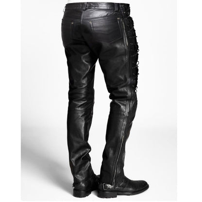 LACE SPIRIT MC LEATHER PANT