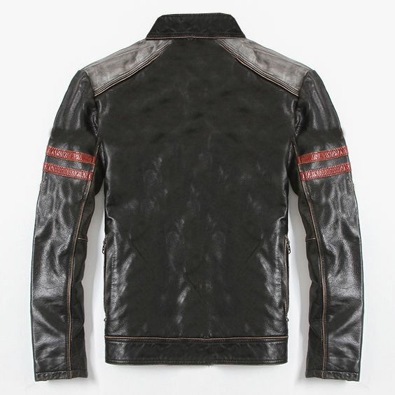 Premium Series Custom Tyranny Leather MC Jacket