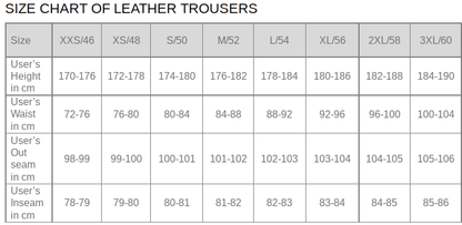 LACE SPIRIT MC LEATHER PANT