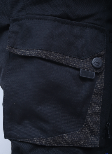 Premium Dynatech Orange Black Kevlar MC Pant WP