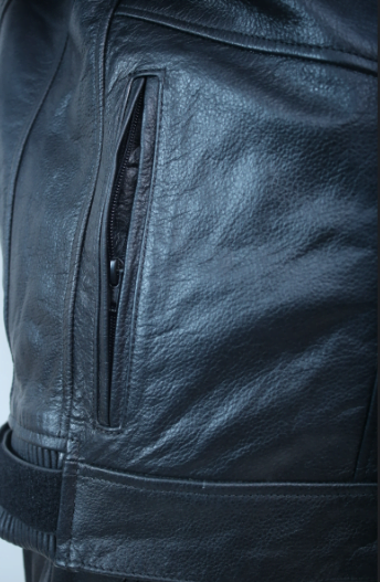 Premium Nordmen Black MC Leather Jackets