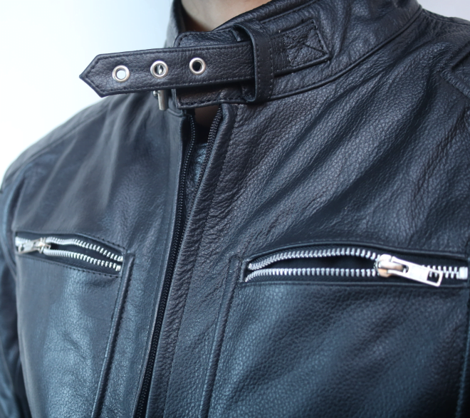 Premium Nordmen Black MC Leather Jackets