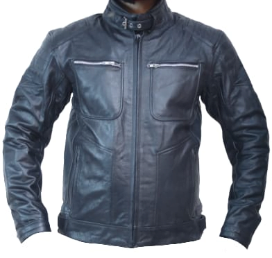 Premium Nordmen Black MC Leather Jackets