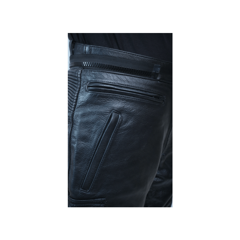 ALIVE LADY STEEL LEATHER MC PANT