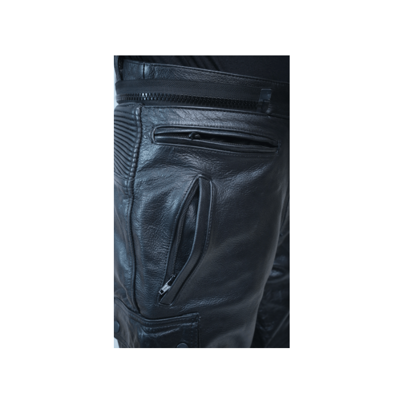 ALIVE LADY STEEL LEATHER MC PANT