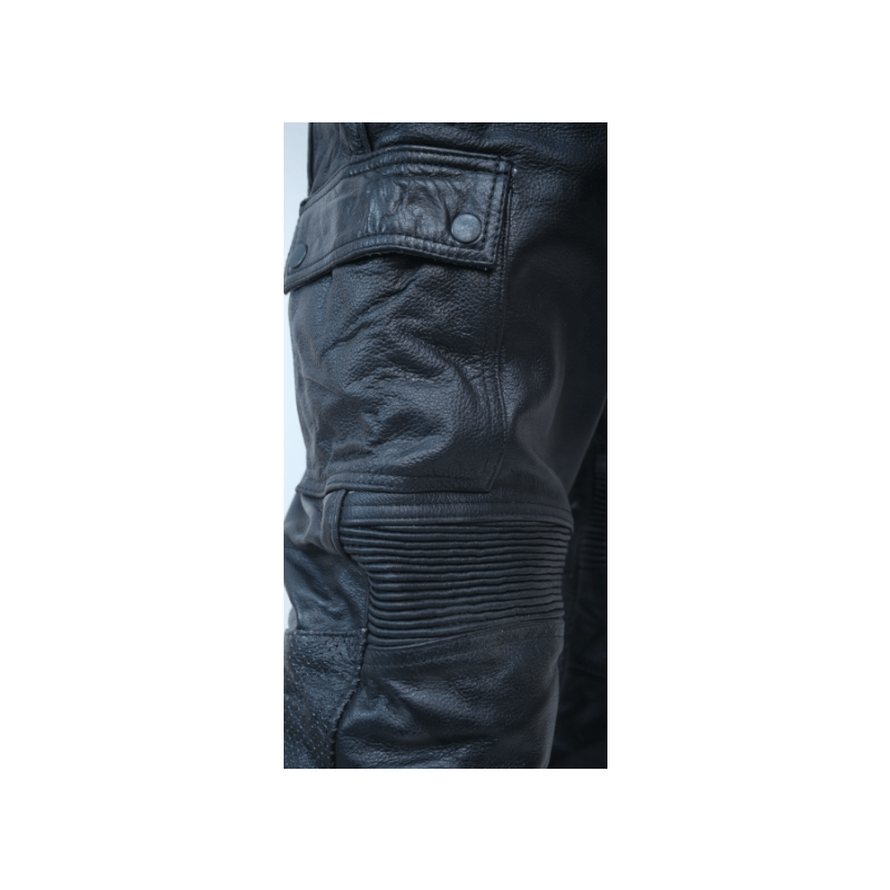 ALIVE LADY STEEL LEATHER MC PANT