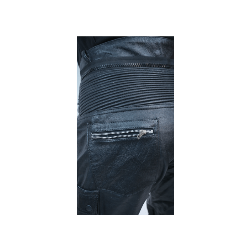 ALIVE LADY STEEL LEATHER MC PANT