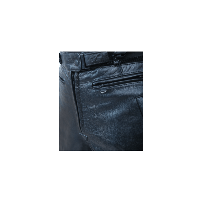 ALIVE LADY STEEL LEATHER MC PANT