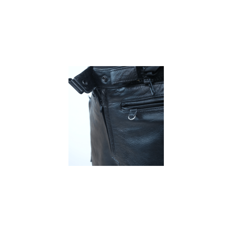 ALIVE LADY STEEL LEATHER MC PANT